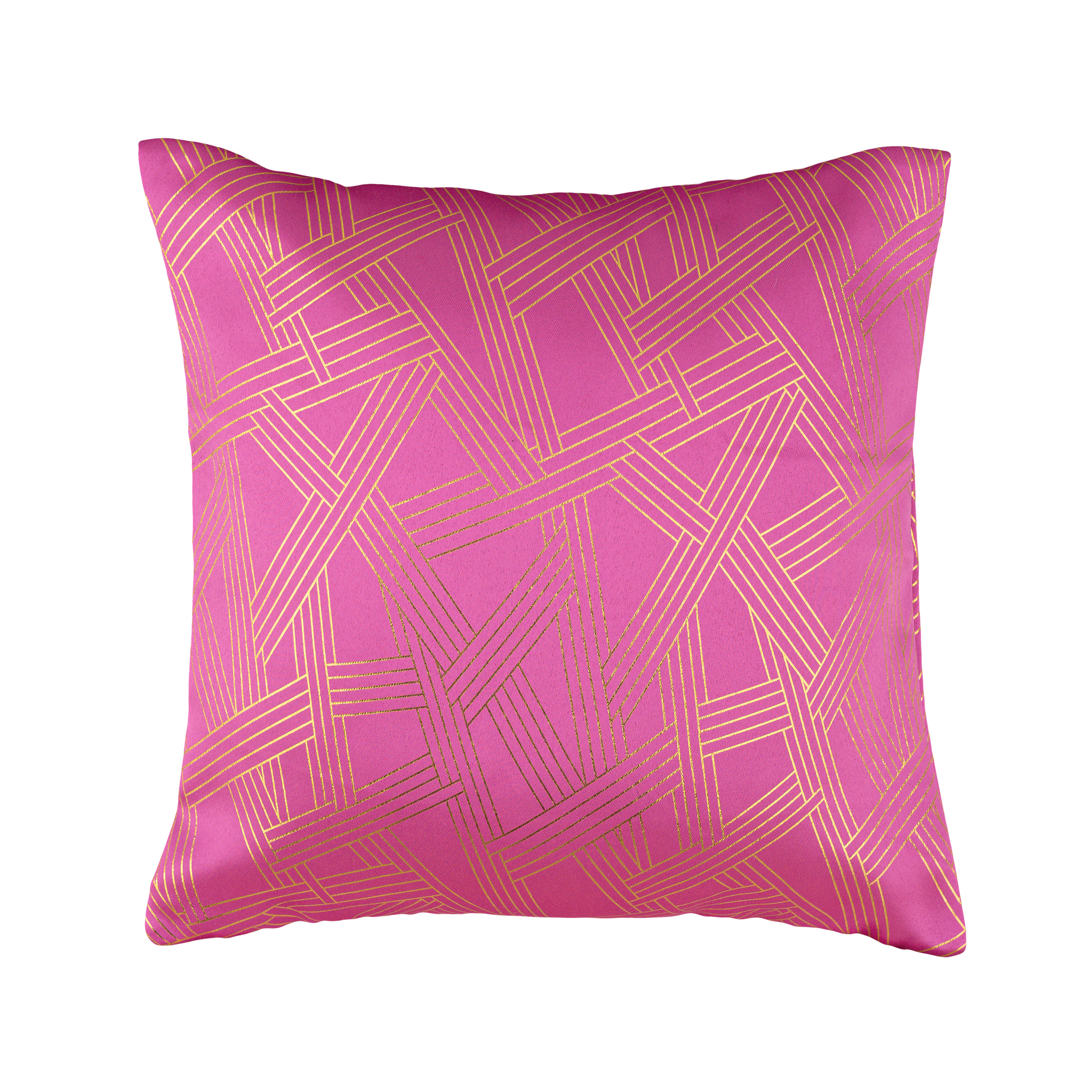 Metallic Foil Printed Cushion Cover – Soft Decorative Throw Pillow Case for Sofa & Bedroom, Durable & Easy Care, Elegant Home Décor