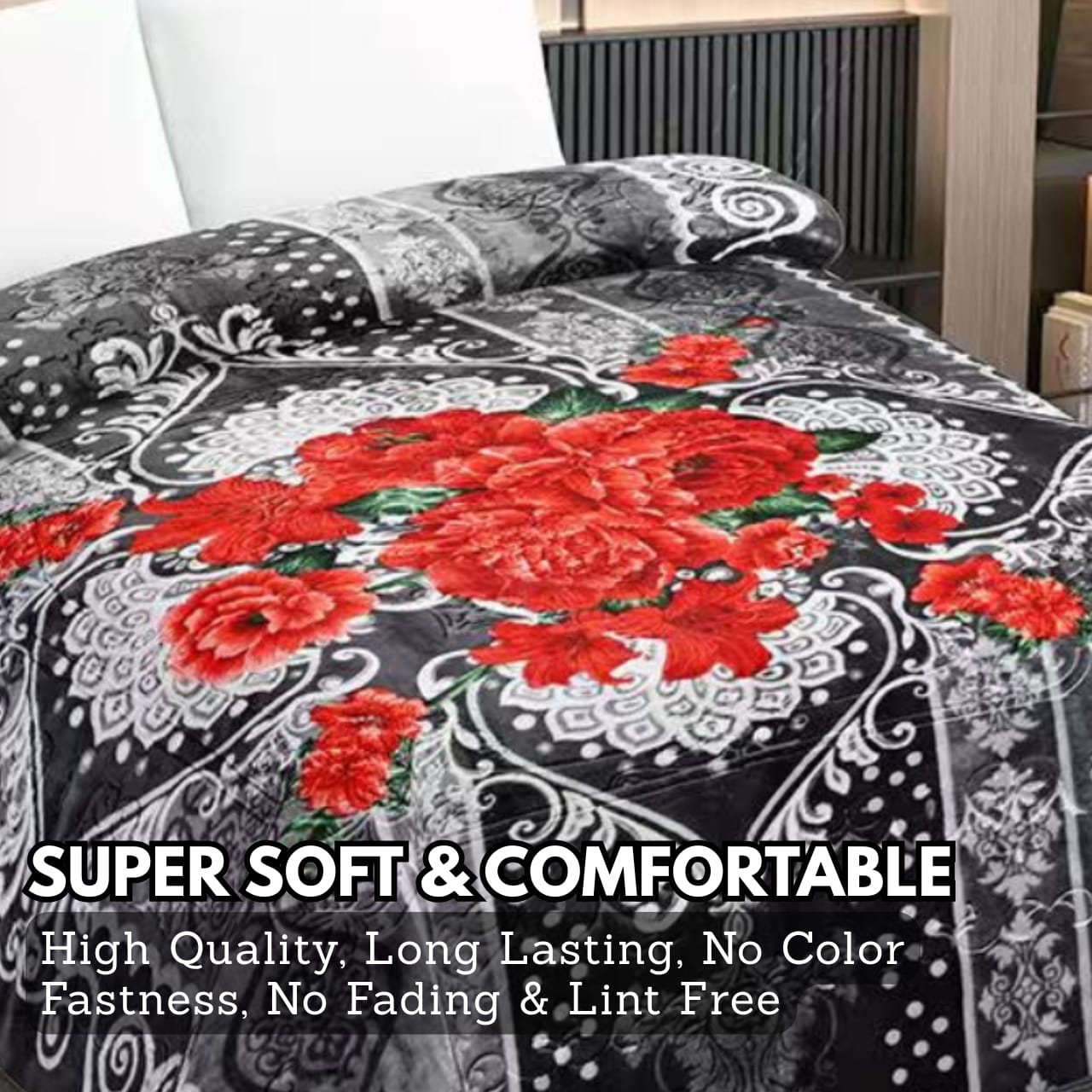 7kg Super Soft Raschel Blanket, Embossed Premium Quality - Image 6